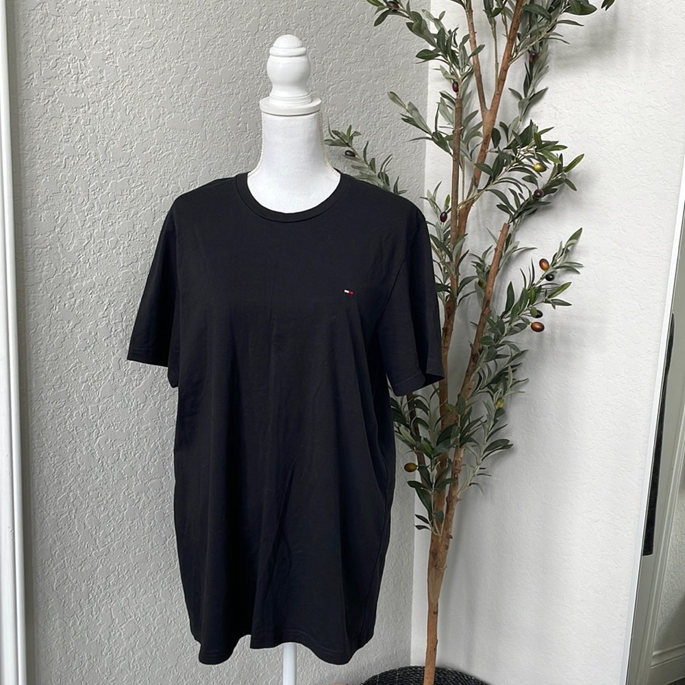 Tommy Hilfiger Men’s 100% Cotton Classic T-Shirt Size Large